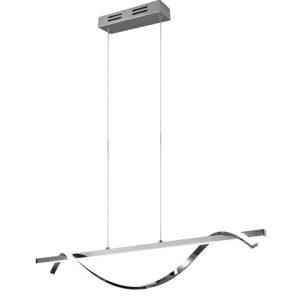 Lampa wisząca ISABEL srebrno-biała LED 2x26W Neutralna biel 3000lm RL 854557 Lampa wisząca ISABEL srebrno-biała LED 2x26W Neutralna biel 3000lm RL 854557