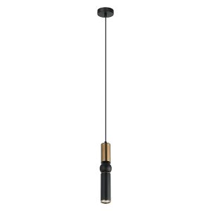 Lampa wisząca Isidora stalowa brązowo-czarna 47970 Lampa wisząca Isidora stalowa brązowo-czarna 47970
