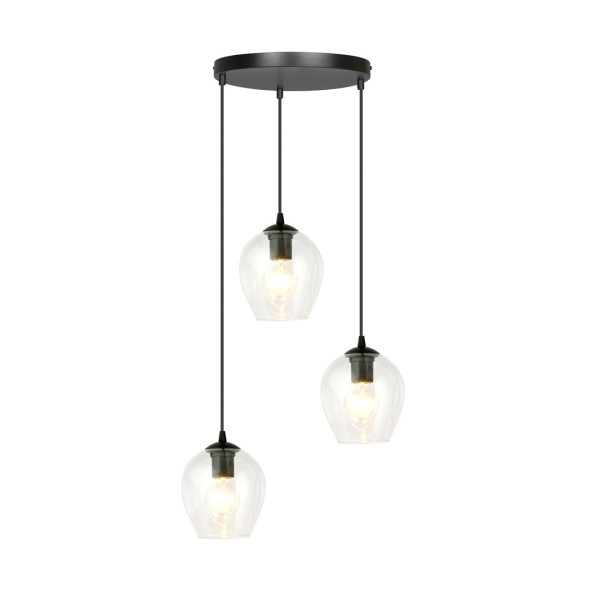 Lampa Wisząca Istar 3 Bl Premium Transparent 752624