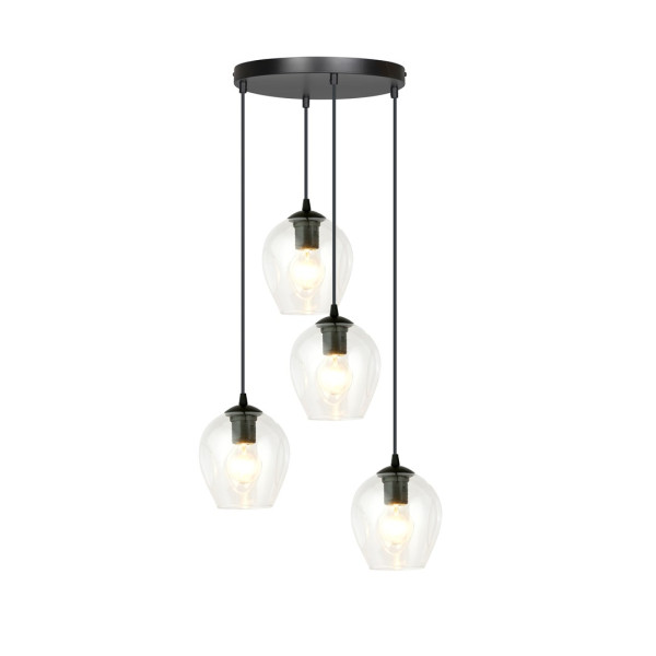 Lampa Wisząca Istar 4 Bl Premium Transparent 752735