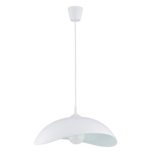 Lampa wisząca JAŚMIN biała 1xE27x15W wym:90x43x48cm IP20 Alfa 984841 Lampa wisząca JAŚMIN biała 1xE27x15W wym:90x43x48cm IP20 Alfa 984841