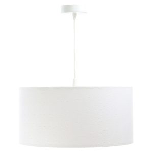 Lampa wisząca Jasmine bebe tkaninowa 60 cm biała 55869