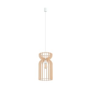 Lampa wisząca jasne drewno KYMI 1xE27x60W Nowodvorski 852300