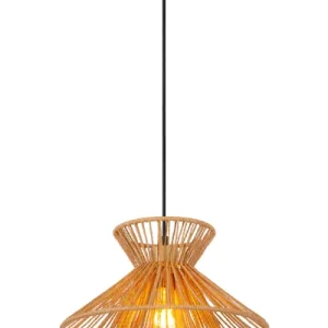 Lampa wisząca jasne drewno-złota TASMAN 1xE27x60W wym: 150x32x32 cm Lucide 850924 Lampa wisząca jasne drewno-złota TASMAN 1xE27x60W wym: 150x32x32 cm Lucide 850924