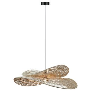 Lampa wisząca jasno-brązowa RAYA 1xE27x15W wym: 120x84x78 cm Light Prestige 836231 Lampa wisząca jasno-brązowa RAYA 1xE27x15W wym: 120x84x78 cm Light Prestige 836231