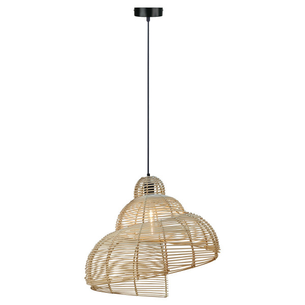 Lampa wisząca jasno-brązowa SHELLA 1xE27x15W Light Prestige 836353