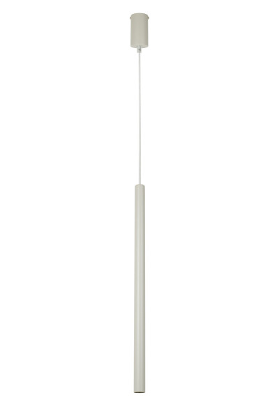 Lampa wisząca jasno-szara SOPEL 1xG9x3W wym: 90x5x5 cm Sigma Lighting 835977