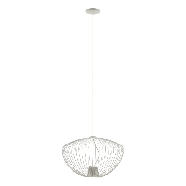 Lampa wisząca jasnoszara PUMPKIN M 1xGU10x10W Nowodvorski 846088