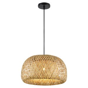 Lampa wisząca Java bambusowa beżowa 663290