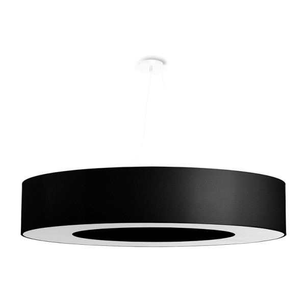 Lampa wisząca JOVIAN czarna 8xE27x15W wym:112x90x90cm IP20 Pure Lume 1026897
