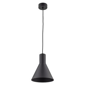 Lampa wisząca Jump 18 cm metalowa czarna 266364 Lampa wisząca Jump 18 cm metalowa czarna 266364