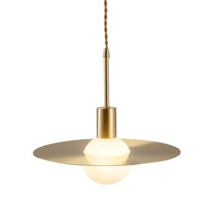 Lampa wisząca JUPITER złota 30 cm 744129 Lampa wisząca JUPITER złota 30 cm 744129