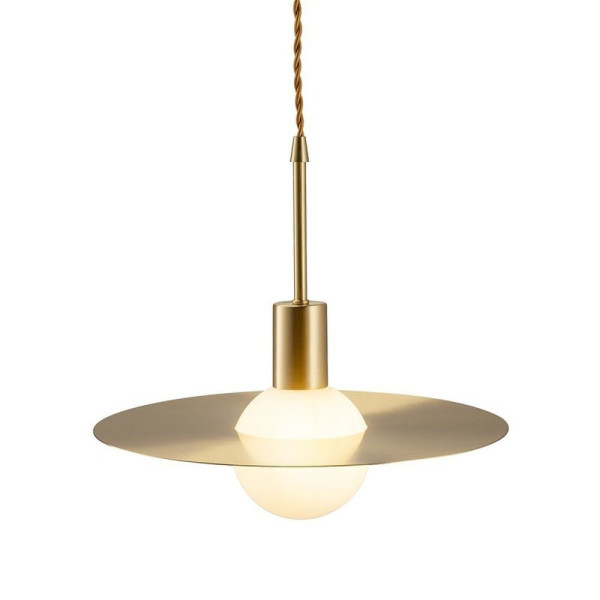Lampa wisząca JUPITER złota 30 cm 744129