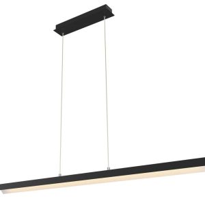 Lampa wisząca KALAMOS czarna LED 1x30W Neutralna biel 1300lm Candellux 858021 Lampa wisząca KALAMOS czarna LED 1x30W Neutralna biel 1300lm Candellux 858021