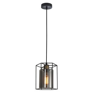 Lampa wisząca Kalula stalowa czarna 43867 Lampa wisząca Kalula stalowa czarna 43867