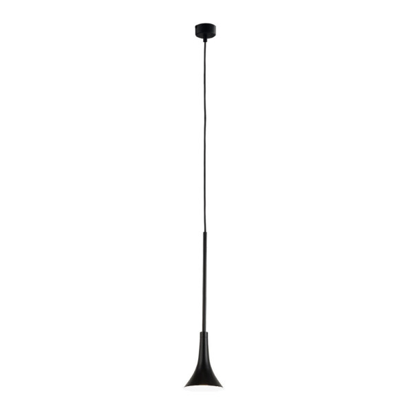 Lampa wisząca KANZAKI czarna LED 1x6W Neutralna biel 731lm Shilo 846534