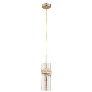 Lampa wisząca Kapris złota 1xE27x60W wym:90x13x13cm IP20 Alfa 984829 Lampa wisząca Kapris złota 1xE27x60W wym:90x13x13cm IP20 Alfa 984829