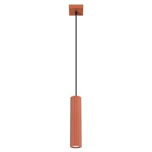 Lampa wisząca Karbon aluminiowa czerwona 439266 Lampa wisząca Karbon aluminiowa czerwona 439266