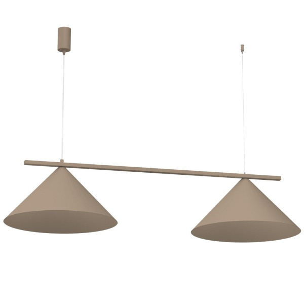 Lampa wisząca kaszmirowa CAPITAL 2xGX53x10W wym: 90x110x46 cm Milagro 836091