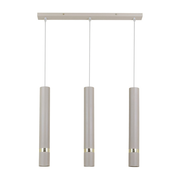 Lampa wisząca kaszmirowa JOKER CASHMERE 3xGU10x10W wym: 90x60x8 cm Milagro 836954
