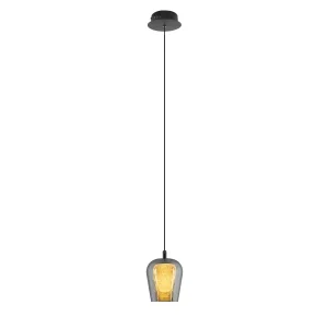Lampa Wisząca Keso 1xLED czarna PL0141-1 570570 Lampa Wisząca Keso 1xLED czarna PL0141-1 570570