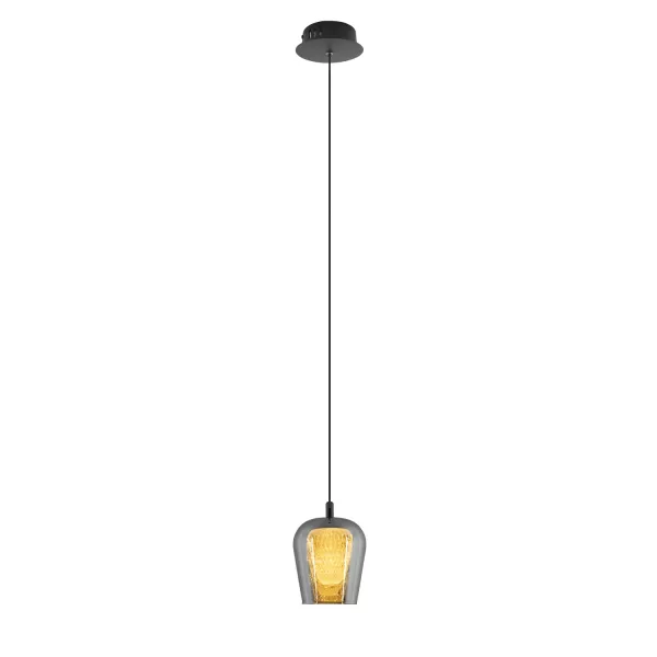 Lampa Wisząca Keso 1xLED czarna PL0141-1 570570