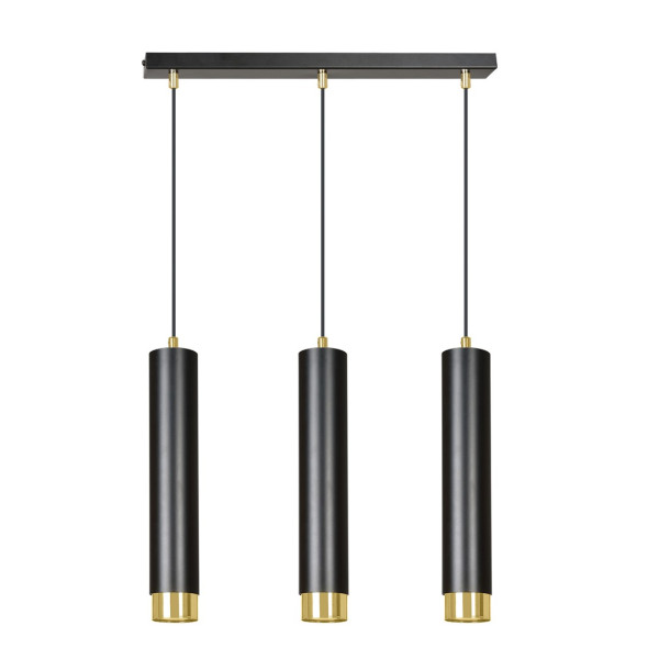 Lampa Wisząca Kibo 3 Bl/Gold 752577