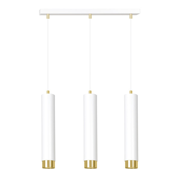 Lampa Wisząca Kibo 3 Wh/Gold 752748