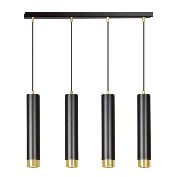 Lampa Wisząca Kibo 4 Bl/Gold 752712
