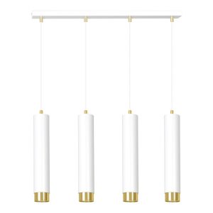 Lampa Wisząca Kibo 4 Wh/Gold 752677 Lampa Wisząca Kibo 4 Wh/Gold 752677