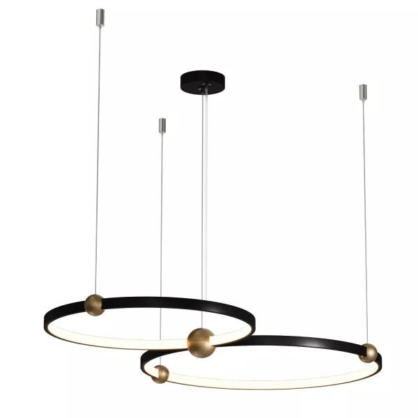 Lampa Wisząca Kido M LED czarny PL0139 542726