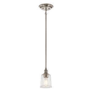 Lampa wisząca klasyczny pewter Waverly 1xE27x60W Kichler 849341