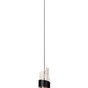 Lampa wisząca KLIGANDE czarna LED 1x7W Ciepła biel 680lm Lucide 850296