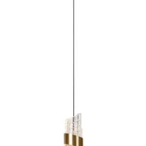 Lampa wisząca KLIGANDE złoto-odcienie złota LED 1x7W 2700K 680lm Lucide 850200