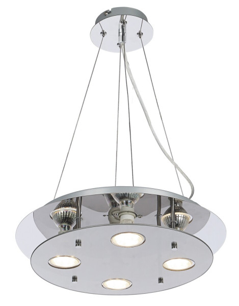 Lampa wisząca kolor dymny Naomi 4xGU10x15W wym: 120x30x30 cm Rabalux 851411