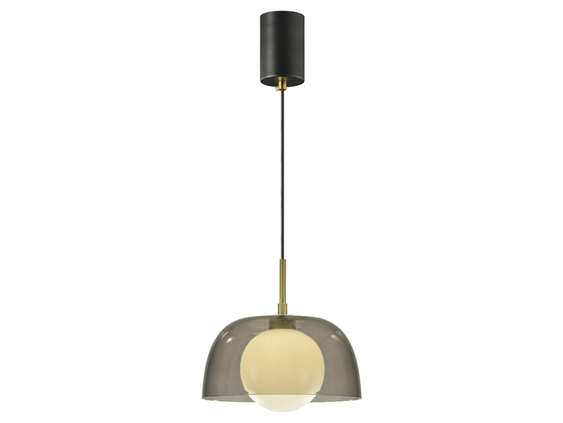 Lampa wisząca Kos 5113-1P czarna 995345