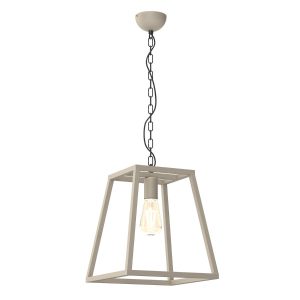 Lampa wisząca kremowa Frame 1xE27x15W wym: 80x30x30 cm Luminex 847363 Lampa wisząca kremowa Frame 1xE27x15W wym: 80x30x30 cm Luminex 847363