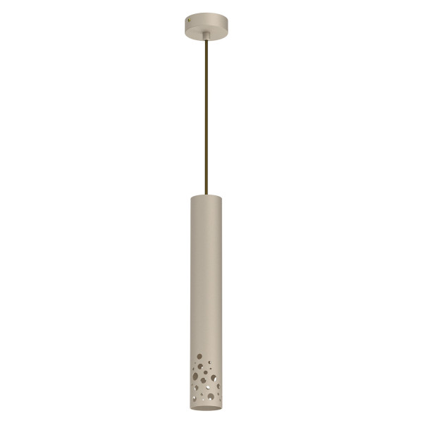 Lampa wisząca kremowa Tibia Buble 1xGU10x8W wym: 120x8x8 cm Luminex 846104