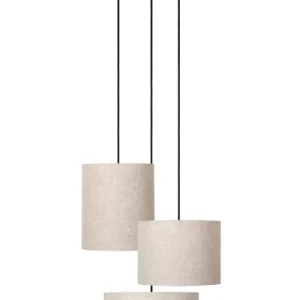 Lampa wisząca kremowo-czarna MAYA 3xE27x40W wym: 150x50x50 cm Lucide 850181