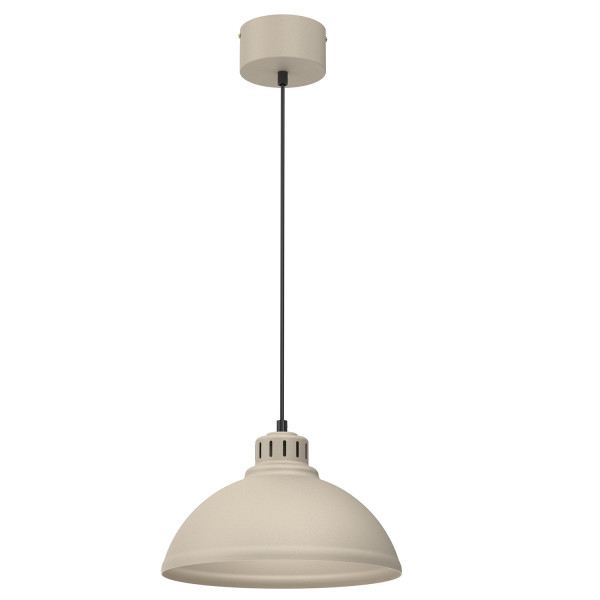 Lampa wisząca kremowo-czarna Sven 1xE27x15W wym: 115x30x30 cm Luminex 845319