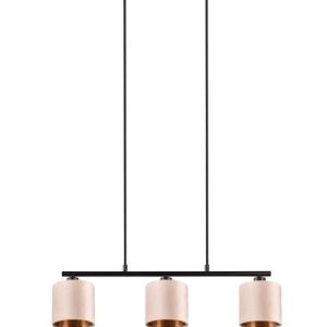 Lampa wisząca kremowo-złota JULIETA 3xE14x40W wym: 150x66x12 cm Trio 852621