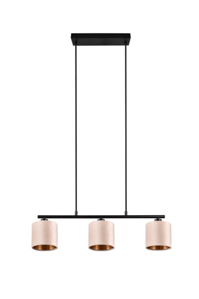 Lampa wisząca kremowo-złota JULIETA 3xE14x40W wym: 150x66x12 cm Trio 852621