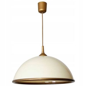 Lampa wisząca kremowo-złota Kuchnia 1xE27x15W wym: 90x41x41 cm Luminex 846458