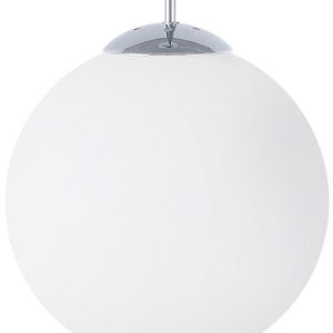 Lampa wisząca kula mleczne szkło biała 142018 Lampa wisząca kula mleczne szkło biała 142018