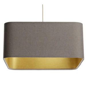 Lampa wisząca KWADRO LEN 002-40w30 beżowa/złota 759940 Lampa wisząca KWADRO LEN 002-40w30 beżowa/złota 759940