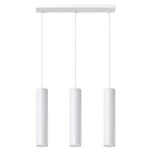 Lampa wisząca Lagos 3-punktowa stalowa biała 31548 Lampa wisząca Lagos 3-punktowa stalowa biała 31548