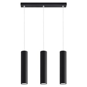 Lampa wisząca Lagos 3-punktowa stalowa czarna 31538 Lampa wisząca Lagos 3-punktowa stalowa czarna 31538
