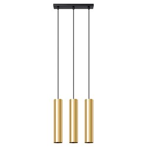 Lampa wisząca Lagos 3-punktowa stalowa złota 328868 Lampa wisząca Lagos 3-punktowa stalowa złota 328868