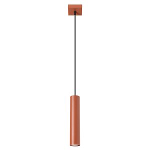 Lampa wisząca Lagos stalowa 118 cm stalowa czerwona 439125 Lampa wisząca Lagos stalowa 118 cm stalowa czerwona 439125