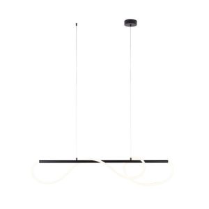 Lampa wisząca LAGUNA czarna LED 1x30W Ciepła biel 2658lm Maxlight 854637 Lampa wisząca LAGUNA czarna LED 1x30W Ciepła biel 2658lm Maxlight 854637